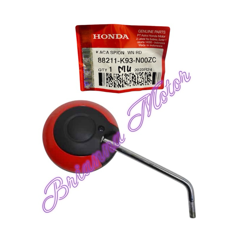 SPION SCOOPY K2F K93 STARDUST SILVER MERAH PUTIH HITAM DOF 88211 K93
