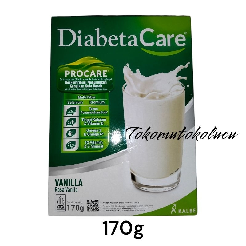 

diabetacare rasa vanilla 170g