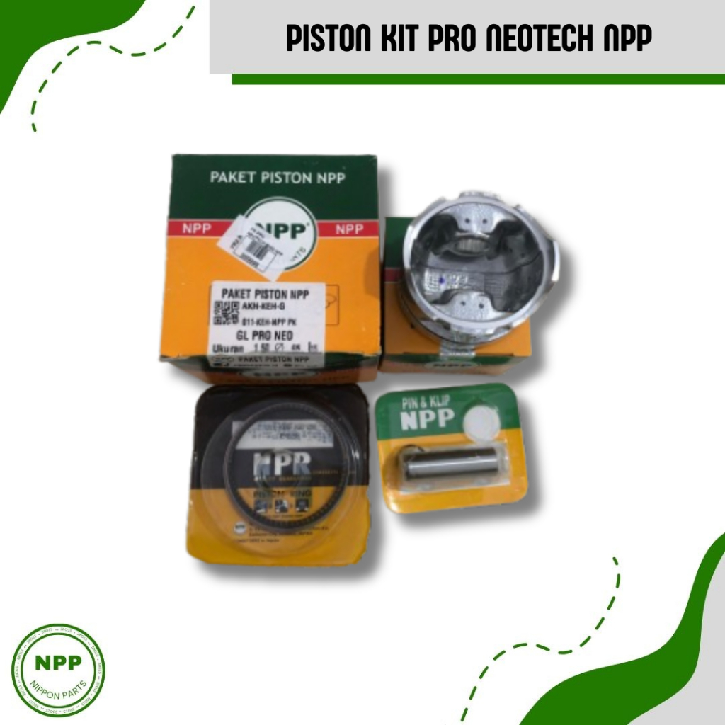 NPP Piston Kit Pro Neotech || Seker Kit Seher Kit GL Pro Neo Pro Neotech