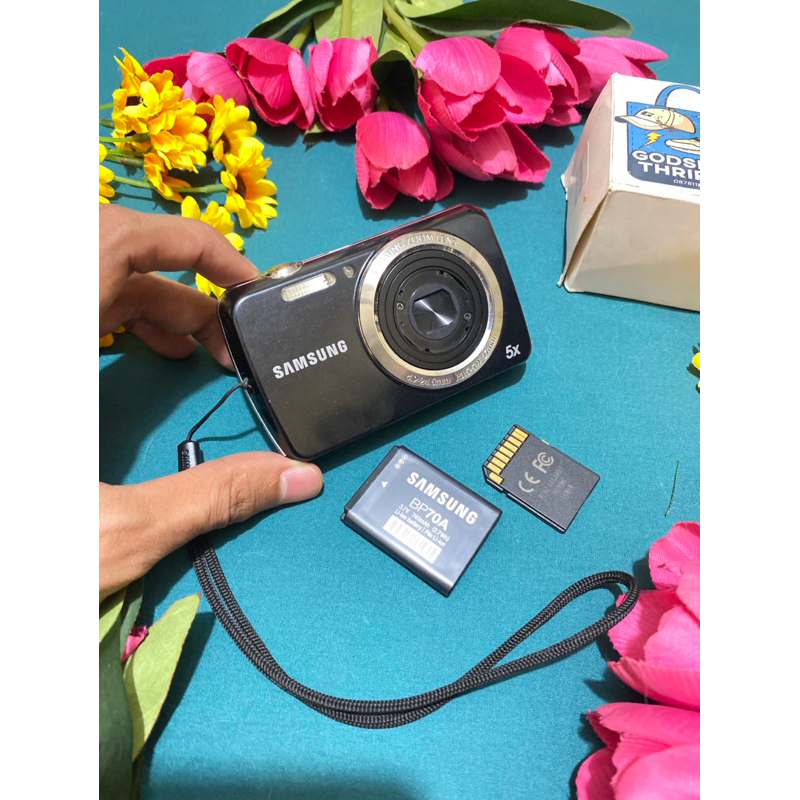 Camera Digital Samsung PL20 Black series 14.2 MegaPixels 5x Optical Zoom