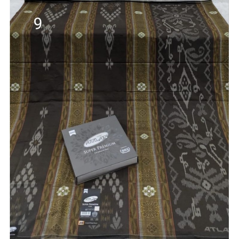 Sarung atlas super premium silver