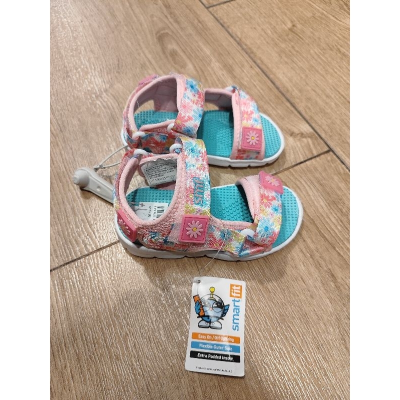 PROMO sepatu sandal kids smartfit flora pink by payless
