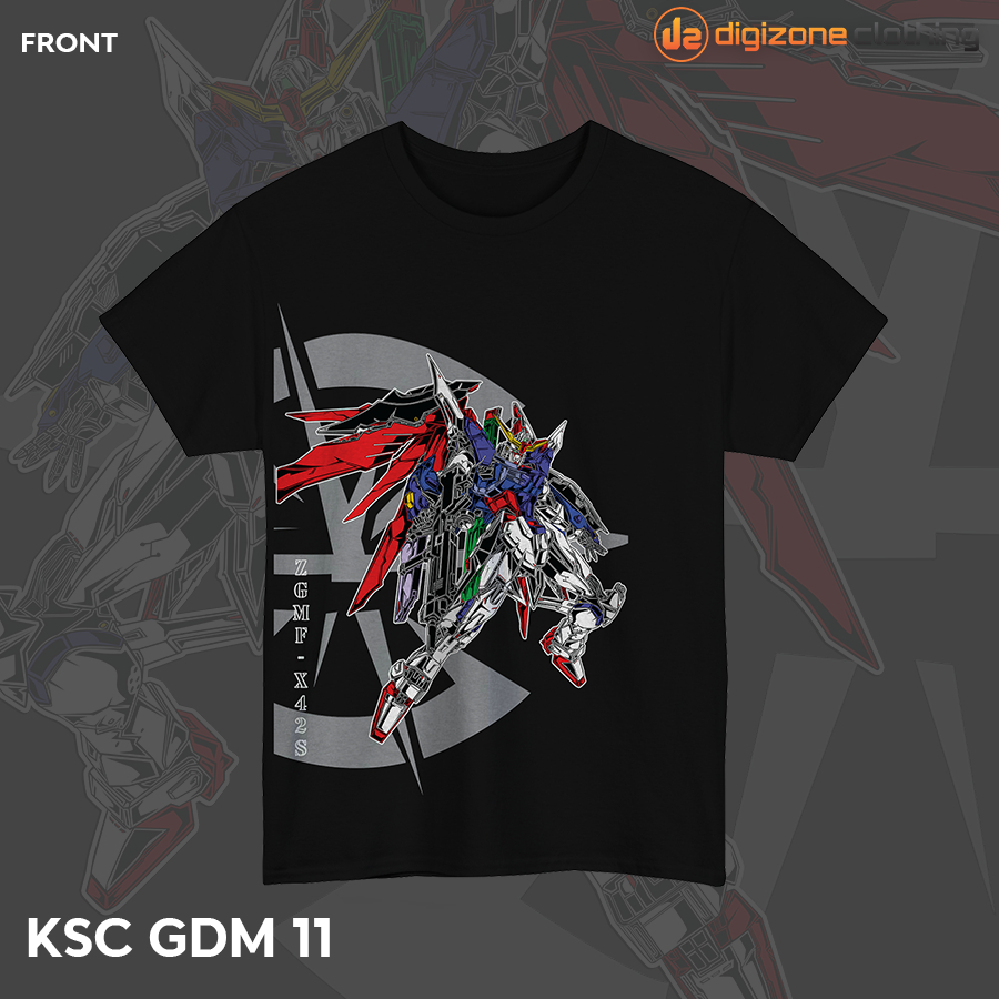 Kaos Anime Mobile Suit Gundam Seed Destiny ZGMF-X42S Destiny Gundam KSC GDM 11