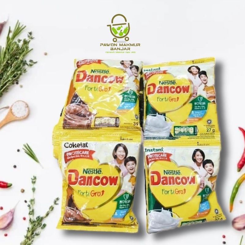 

DANCOW FORTIGRO INSTANT & COKELAT PER SACHET 26gr / 38gr