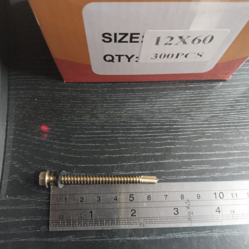 Shp1 GL baut roofing baja ringan 1260 isi 300 pcs baut roofing baja ringan scrup baut rumping 1260 1