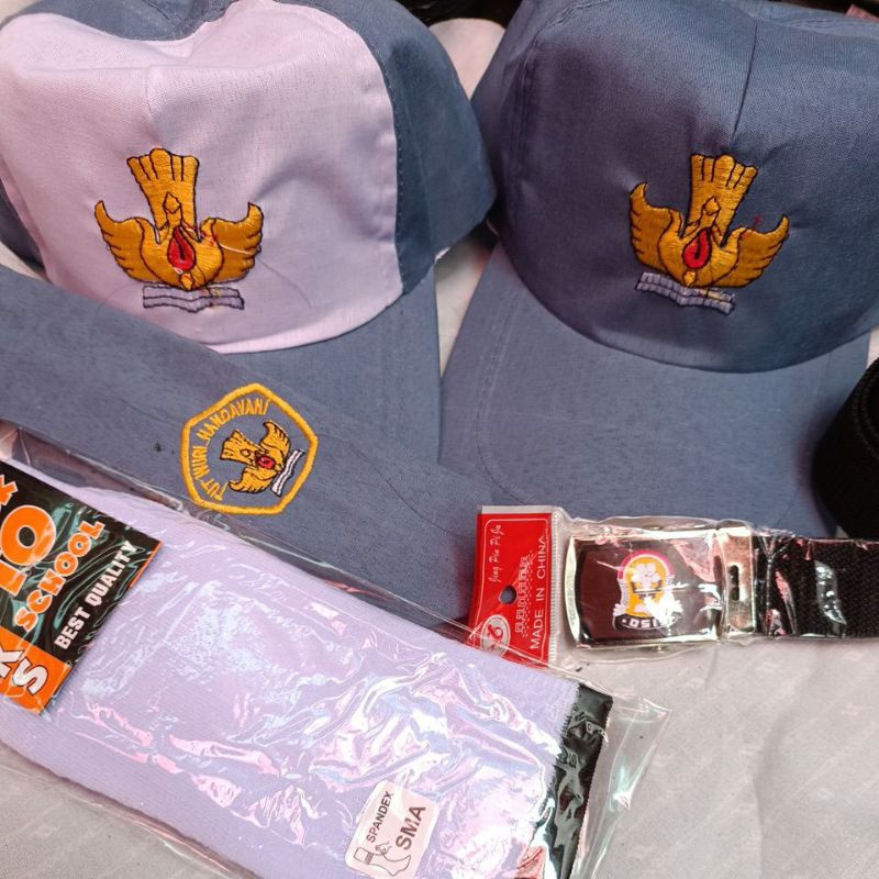 PAKET TOPI SMA+DASI+SABUK ANAK SMA