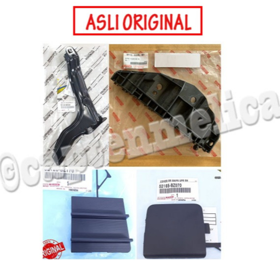 ORI Bracket Breket Cover Tutup Derek Support Dudukan Pegangan Bemper Depan Toyota Rush Terios 2007 2