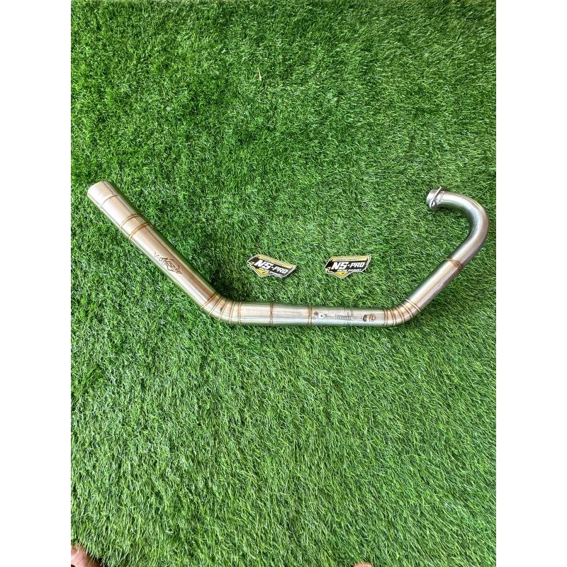 LEHER KNALPOT VIXION ROADRACE WAJIB NON POSTEP BELAKANG BY NS-PRO RACING ORIGINAL