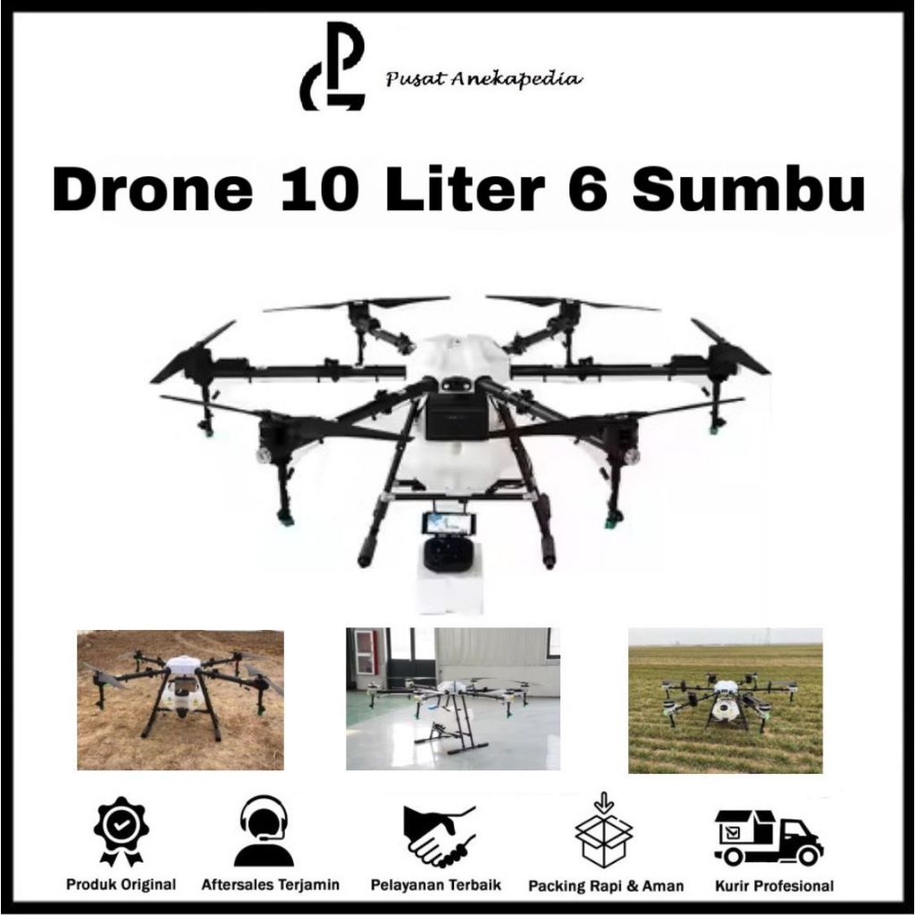 TYI agriculture Drone 10 Liter 6 Axis - Drone Pertanian perkebunan - Drone Sprayer
