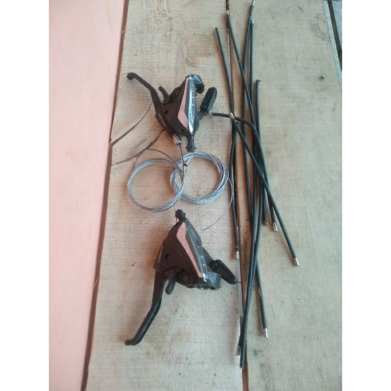 Rem Shifter Brifter 3x7 Speed Shimano ST-EF60 Singapore Normal