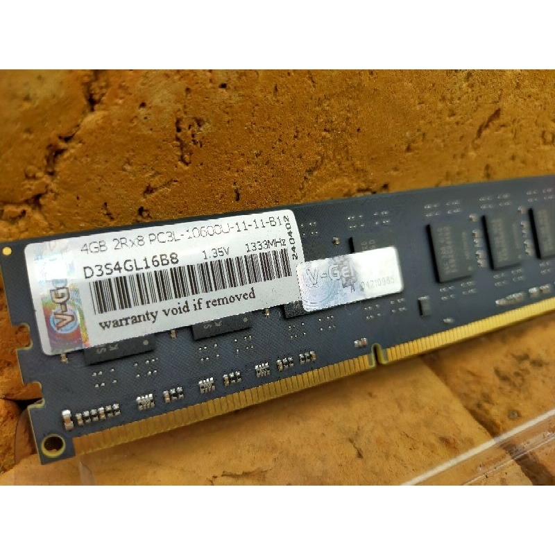 RAM VGen DDR3L 4GB 10600U 1333MHz 1.35v Longdimm