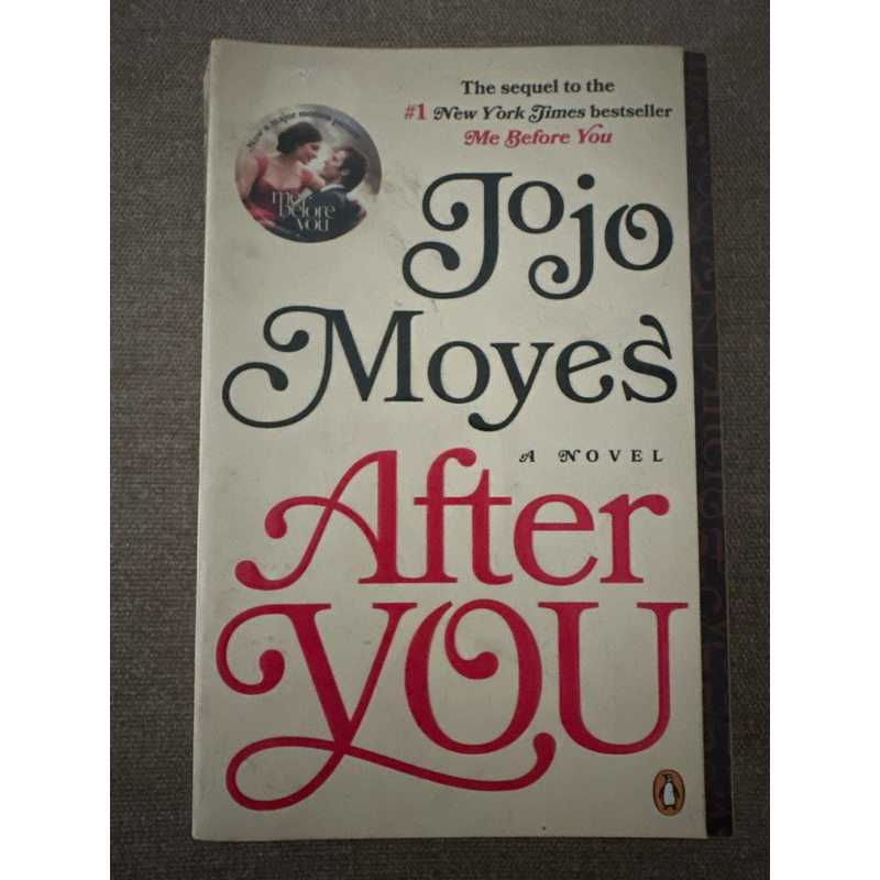BEKAS/SECOND/PRELOVED NOVEL IMPORT AFTER YOU BY JOJO MOYES