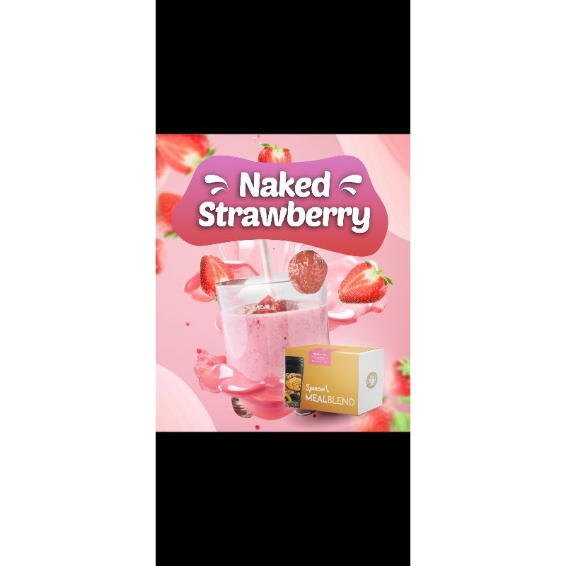 

Spencer's Mealblend Meal Replacement Naked Strawberry Flavour Halal (15 Sachet)