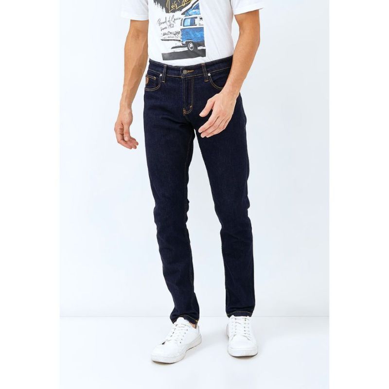 celana panjang lois slimfit biru Dongker (2401A)