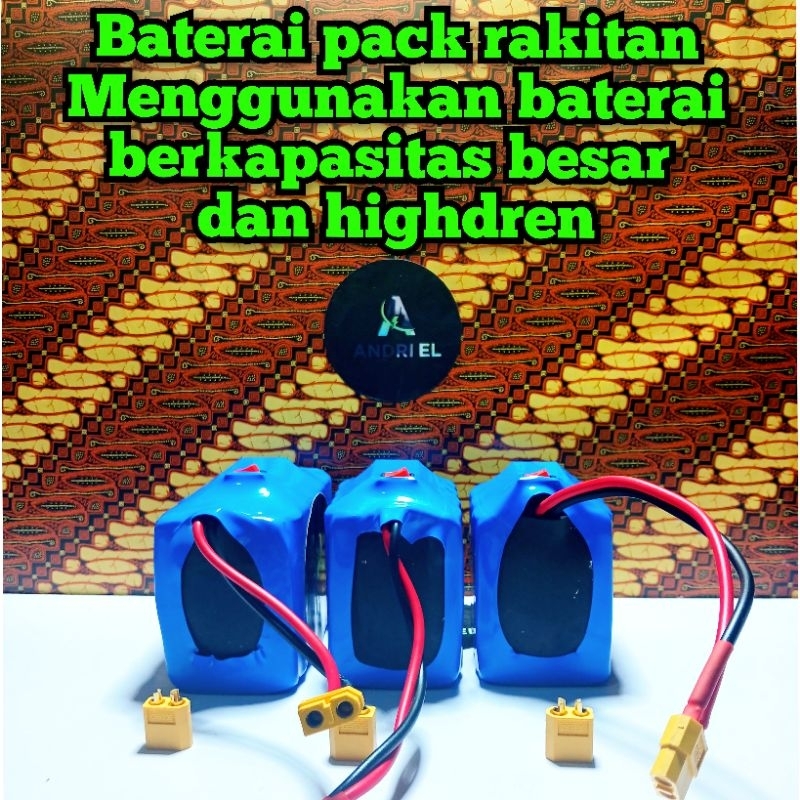 baterai pack 12v 8ah 10ah 12ah baterai rakitan baterai 18650 alat pertanian