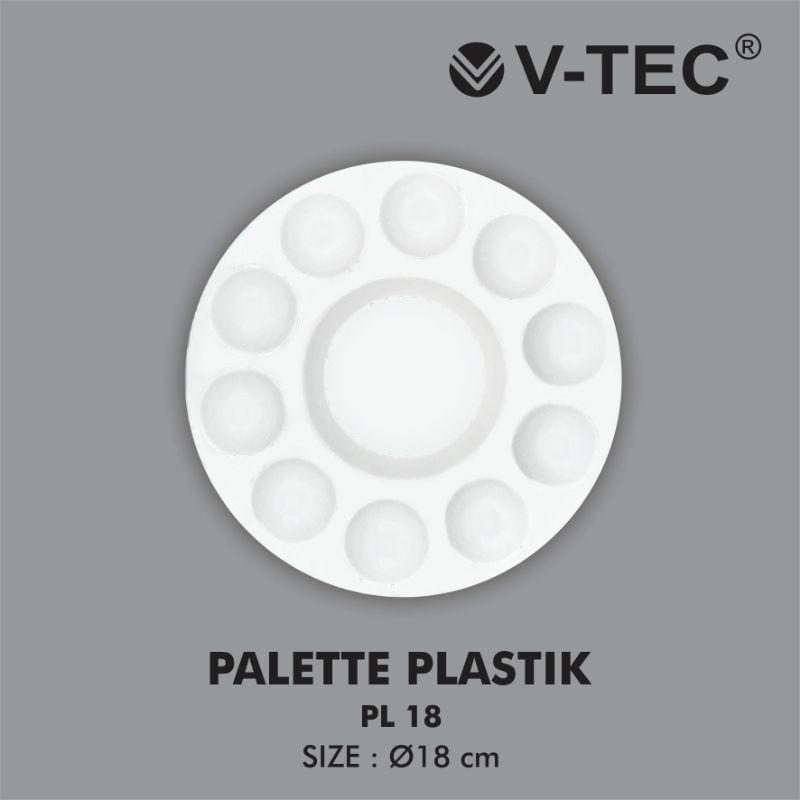 

V-TEC PALETTE PLASTIK TYPE PL-18 (BUNDAR)