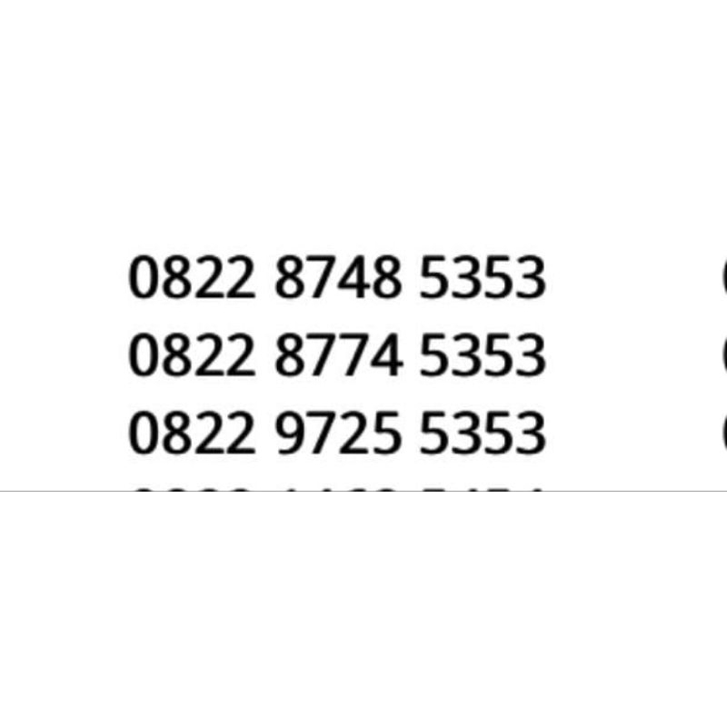 Nomor Cantik Kartu Sakti Telkomsel Combo 32GB KARTU PERDANA Simpati Loop