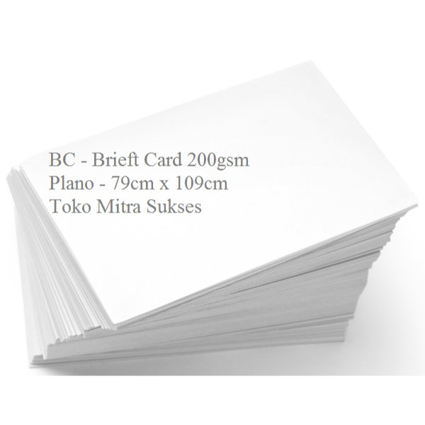 

Kertas BC 200gsm 79cm x 109cm HARGA PER LEMBAR