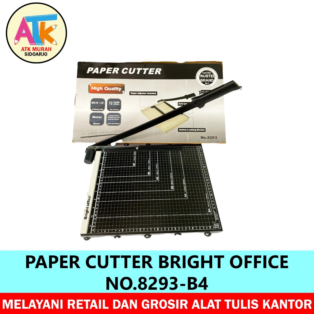 

PAPER CUTTER BRIGHT OFFICE NO.8293 - B4