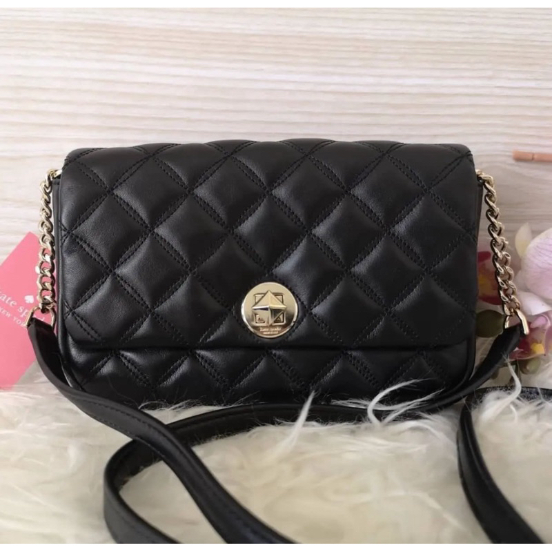 Kate Spade Natalia Flap Turnlock Crossbody Bag authentic NEW