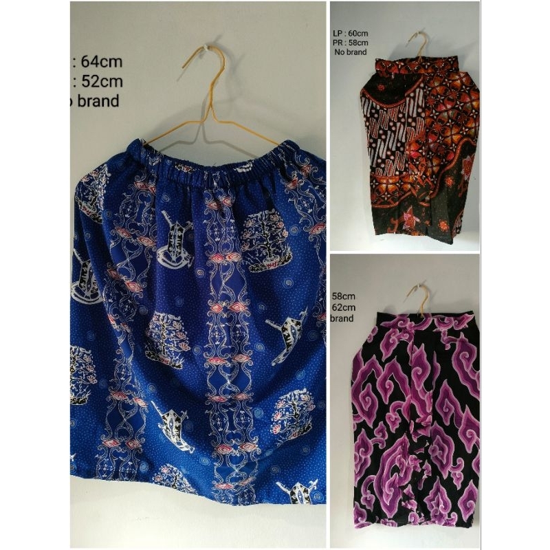 (PRELOVED) Rok Kondangan Rok Batik Rok Sepan Batik Murah