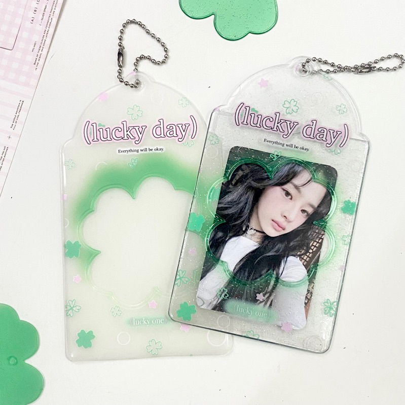 Lucky Day Cahol PVC Clear Photocard Holder