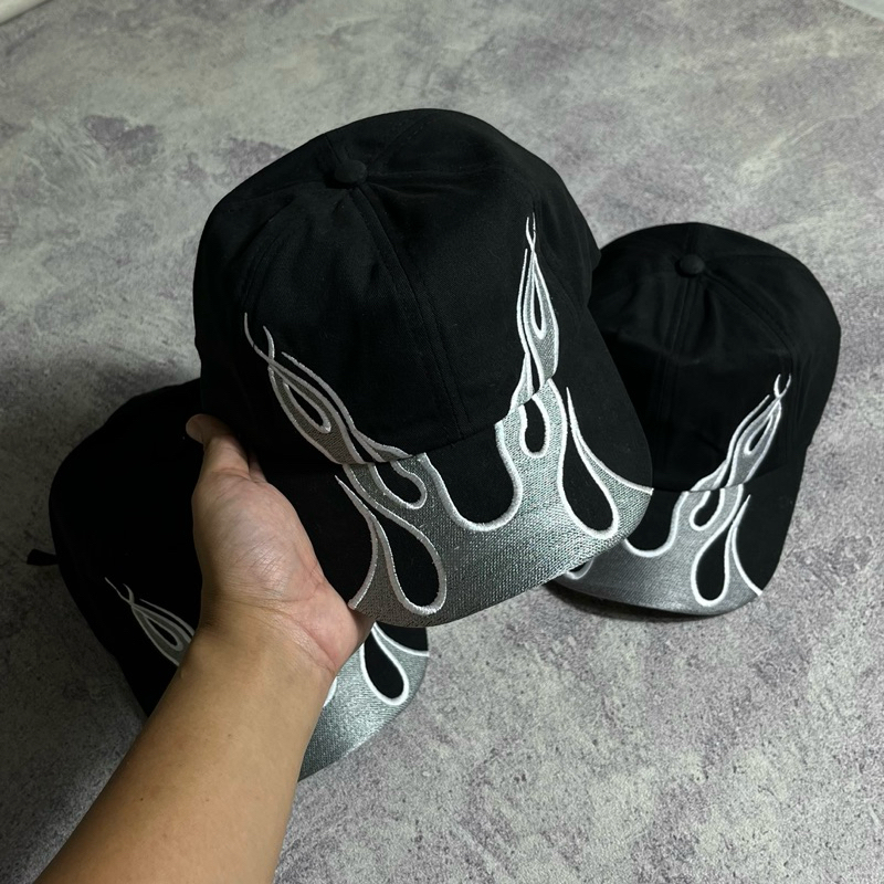 TOPI SNSCO FLAME - BLACK GREY