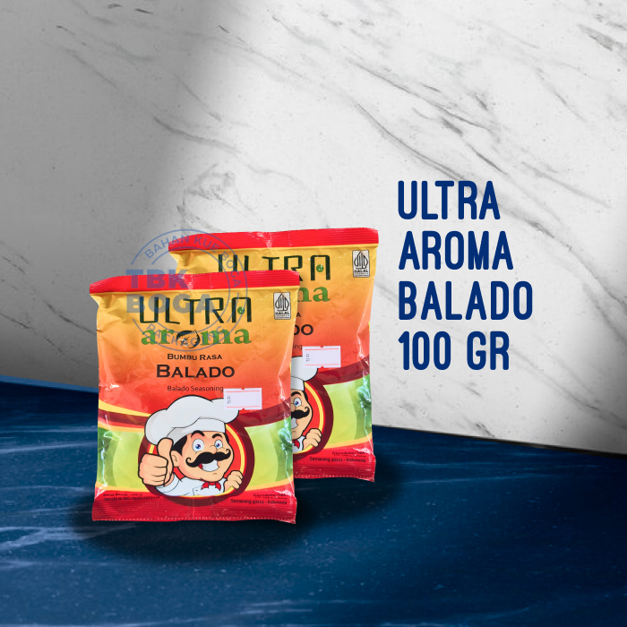 

Bubuk Balado Ultra Aroma ( 100 gr ) Bumbu Rasa Seasoning Tela