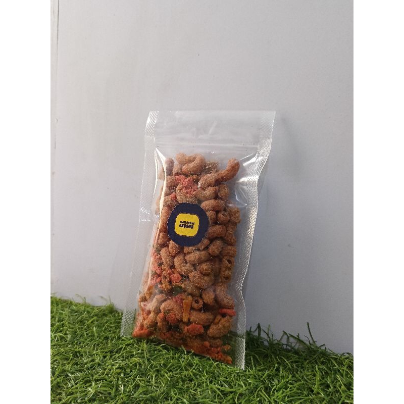 

Makaroni Kering rasa barbeque isi 75 gram