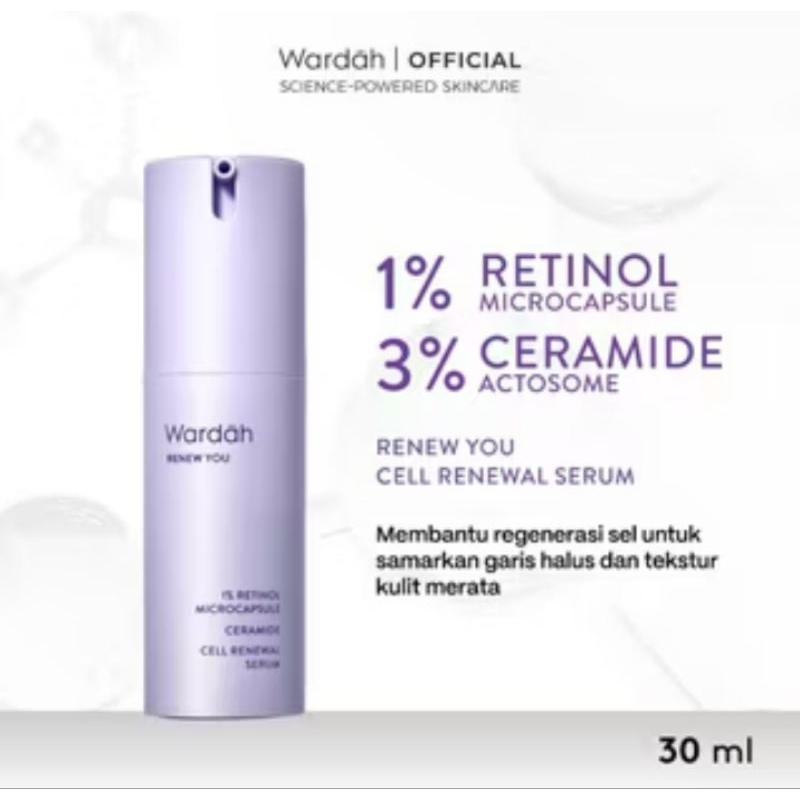 WARDAH RENEW YOU 1% RETINOL MIROCAPSULE CERAMIDE SERUM