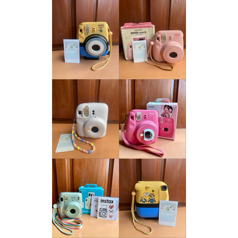 [harga nett] instax minion / 8 / 9 / 11 preloved