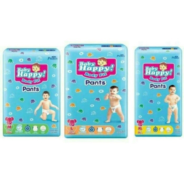 POPOK MURAH Baby Happy Pants M32 Popok Celana - S40 - M 32