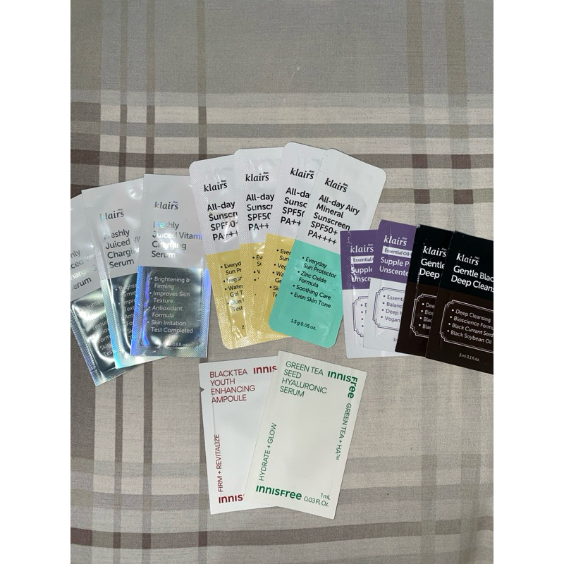 Sample Klairs & Innisfree