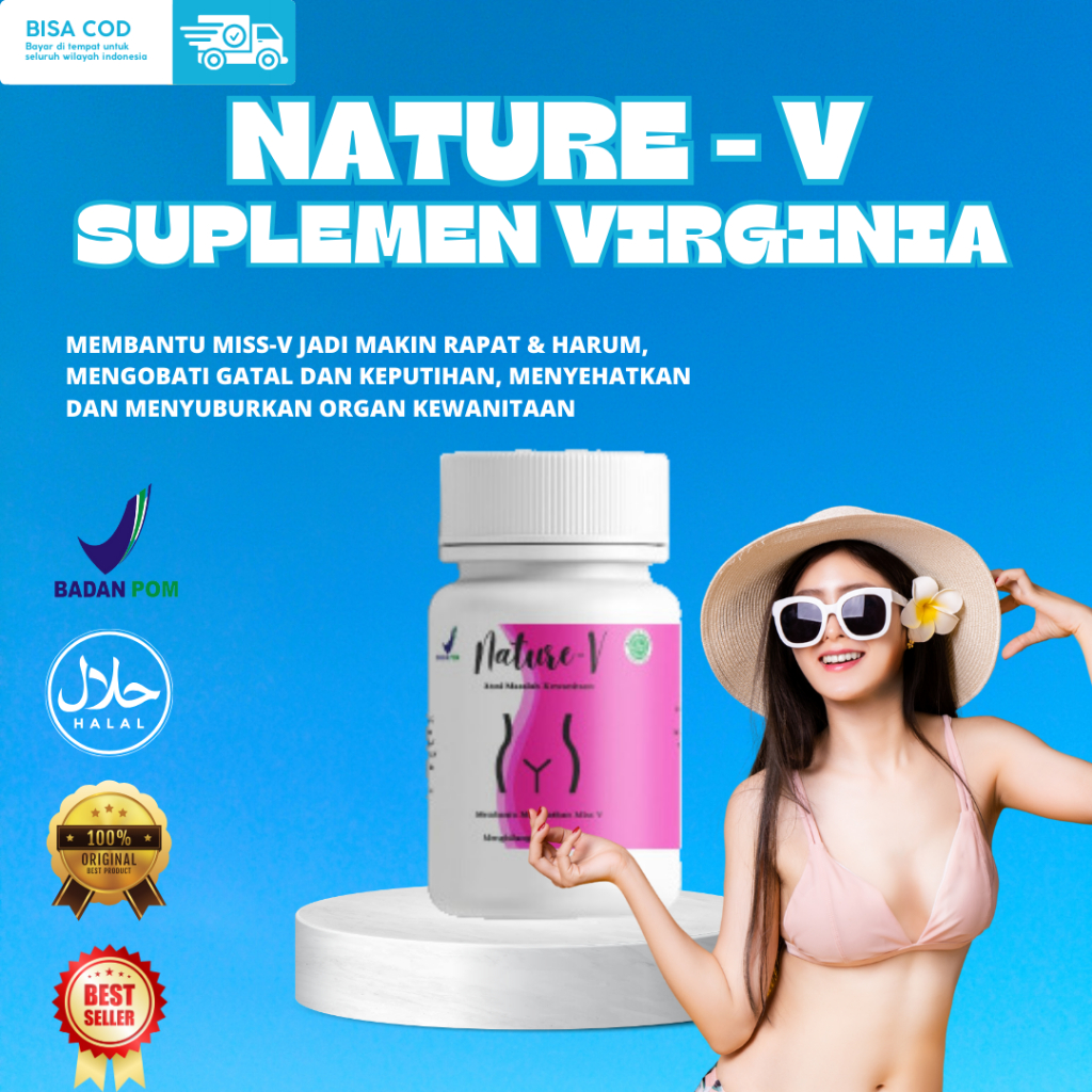 Nature-V Perapat miss v kembali perawan bpom obat keputihan bau dan gatal becek jamu perapat miss v 