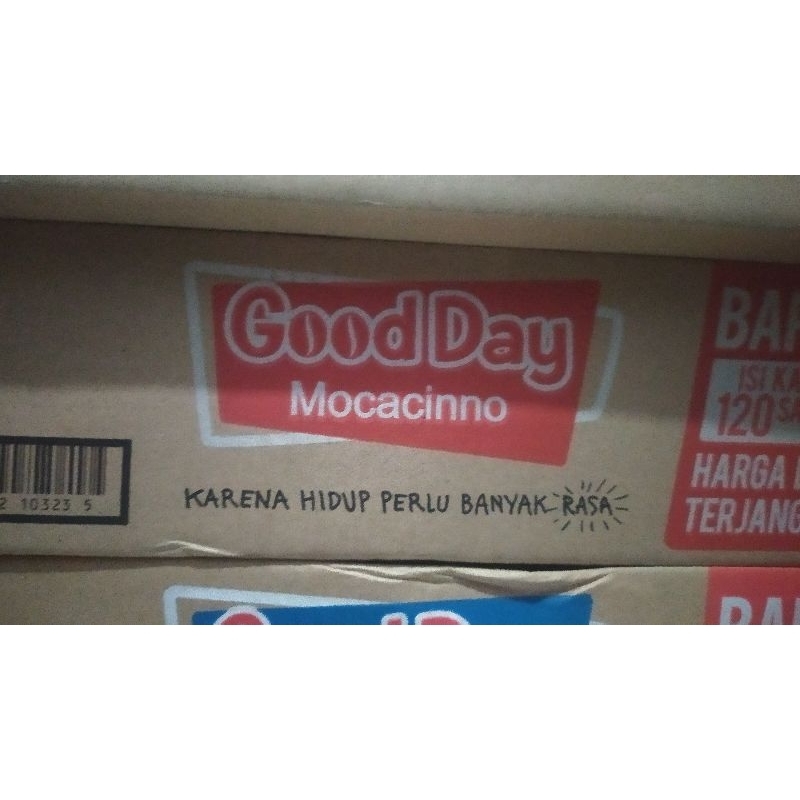 

Good Day Mocacino Kartonan// 1 Karton isi 12 Renteng