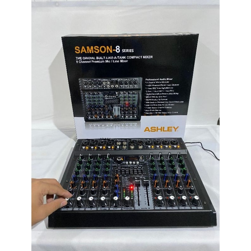 Mixer Ashley Samsons 8 mixer 8 chanel