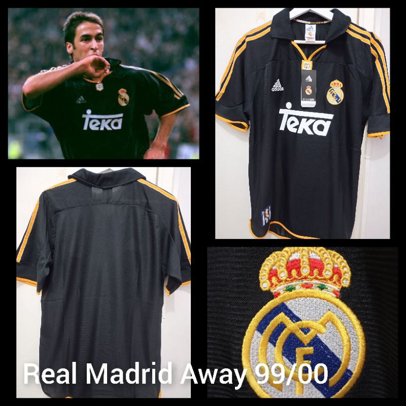 JERSEY REAL MADRID AWAY 1999/2000 - RETRO