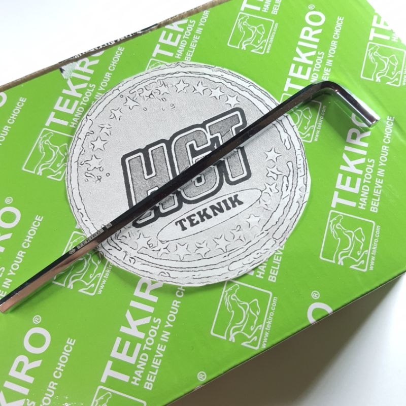 Kunci L panjang 5mm Tekiro Hex key long 5mm Kunci L Tekiro Kunci L panjang Kunci L long