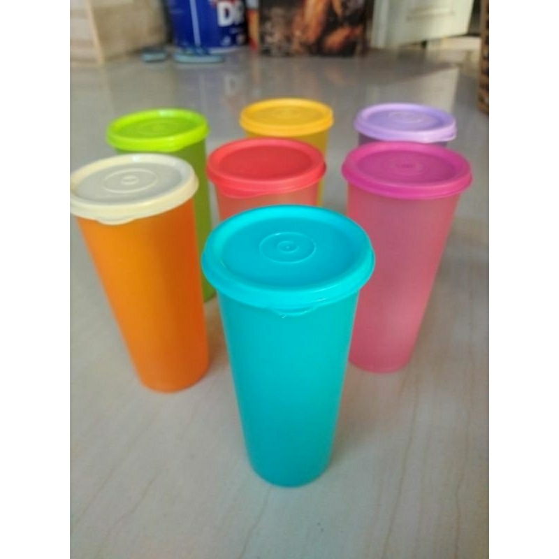 botol minum giant tumbler 500ml tupperware second preloved