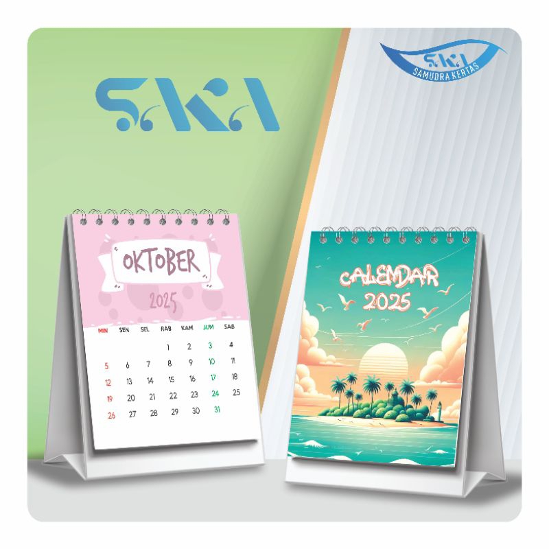 

[READY] Kalender Meja 2025 Mini Murah / Kalender Aesthetic