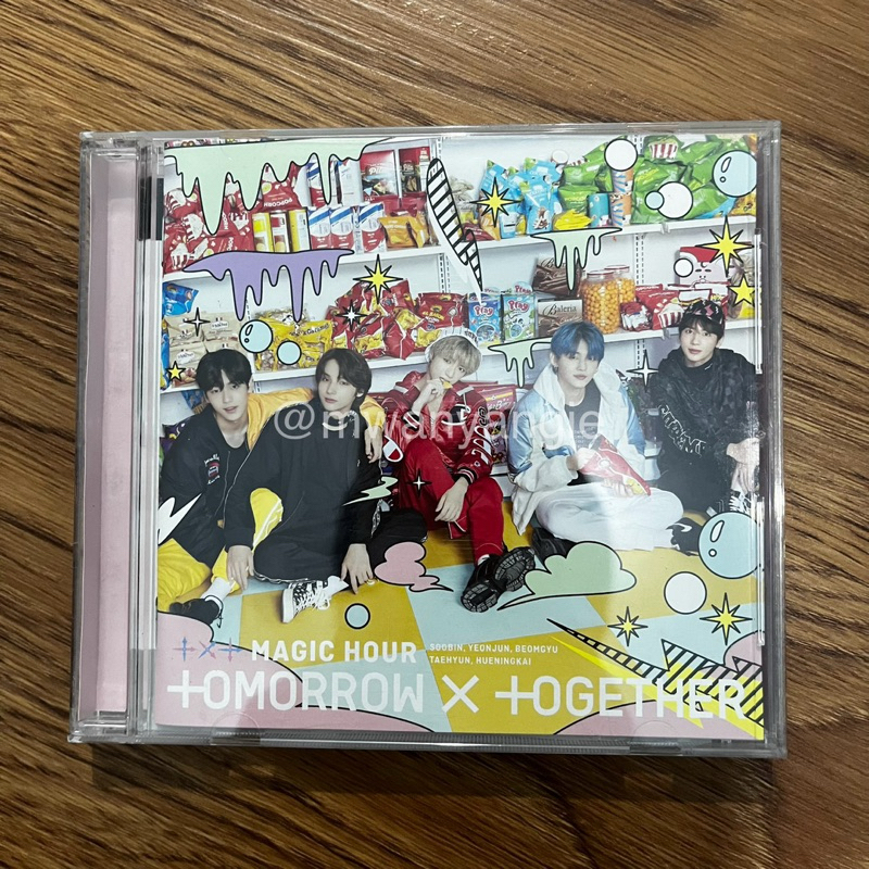 [fullset] TOMORROW X TOGETHER WEVERSE JAPAN MAGIC HOUR TYPE C jewel txt yeonjun soobin beomgyu taehy