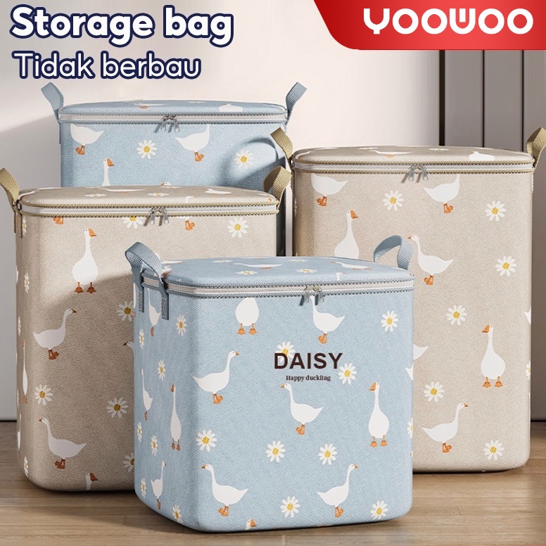 Lagi Promo Storage bag jumbo  Tas sprei bed  tas tempat selimut  quilt bag organizer  tas baju jumbo