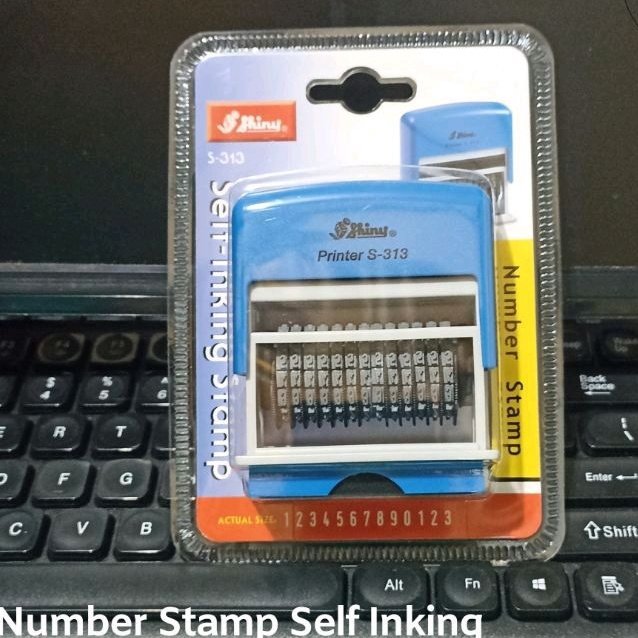 

Murah Istimewa Stempel Angka Shiny S313 S313 S 313 Stempel 13 Digit Angka 3 mm
