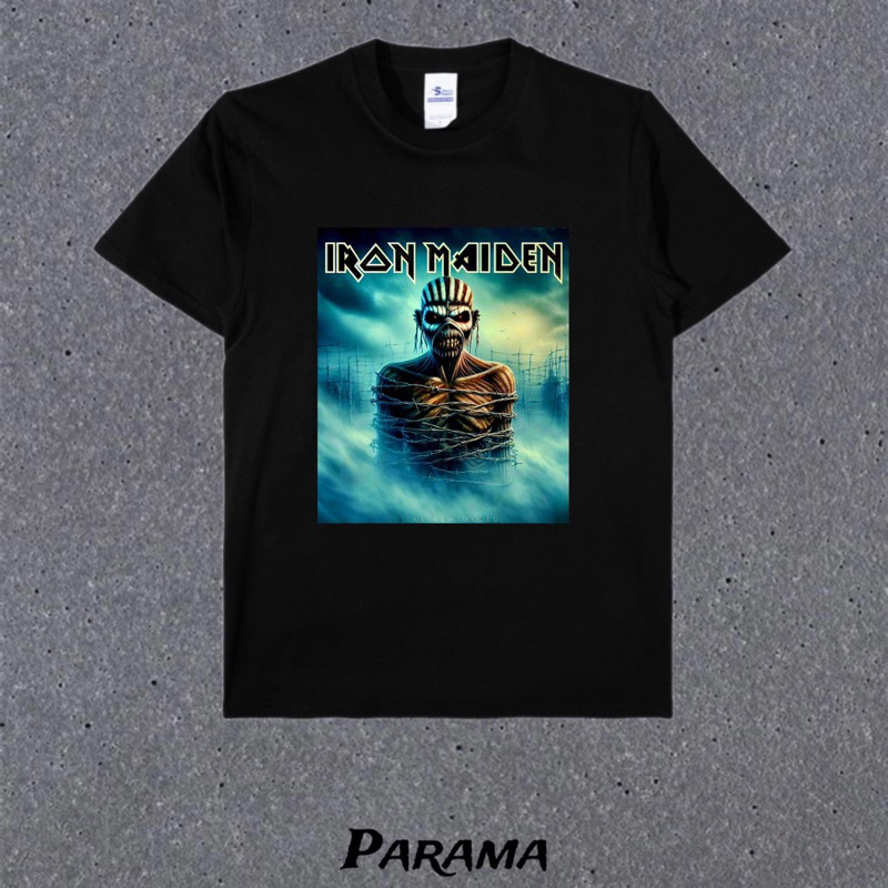 Kaos Band Iron Maiden Bootleg/Unofficial