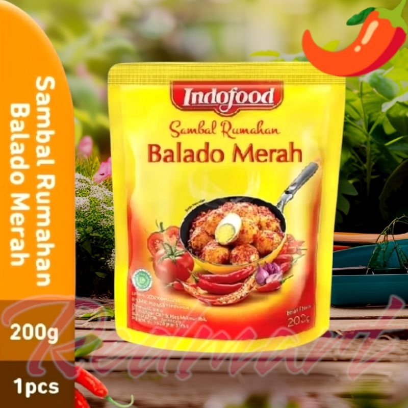 

Sambal Indofood Balado Merah - Sambal Rumahan 200gr