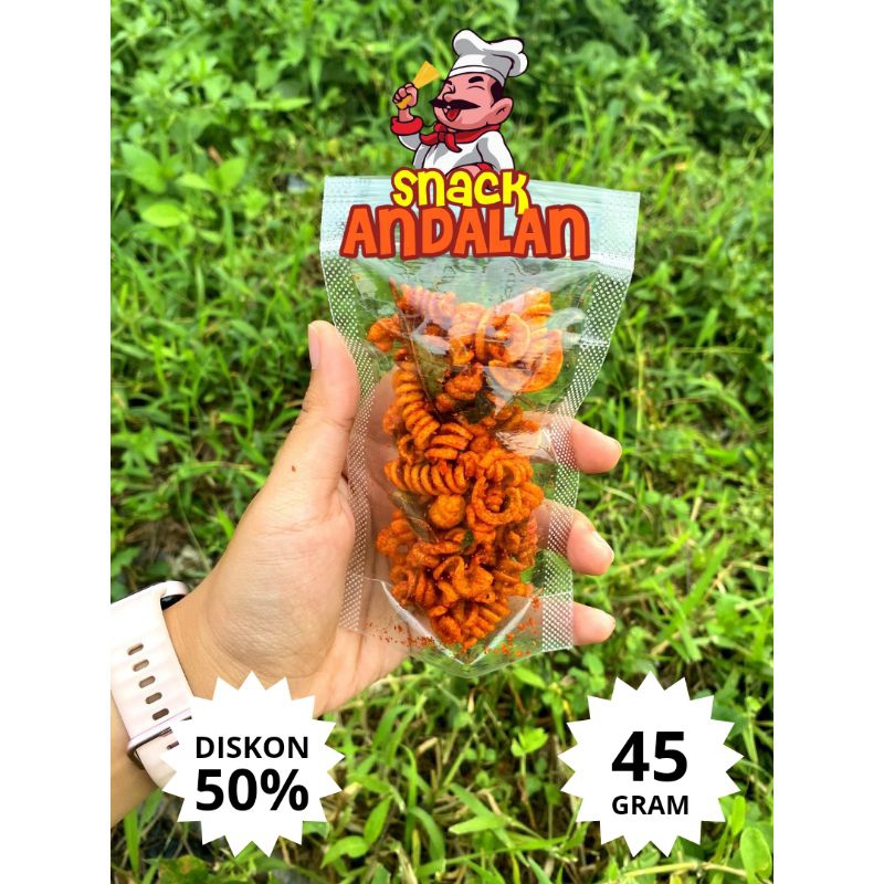 

MAKARONI SPIRAL RASA DAUN JERUK 45GR