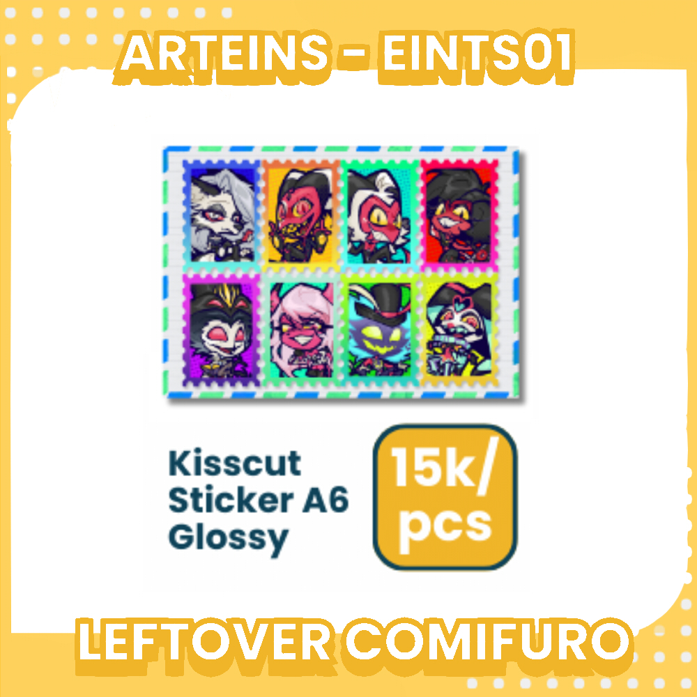 

Stiker Kisscut Helluva Bos