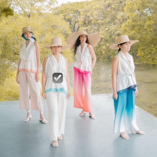 Ready Top Biru Muda novere x mmehuillet imlek no refund and exchange