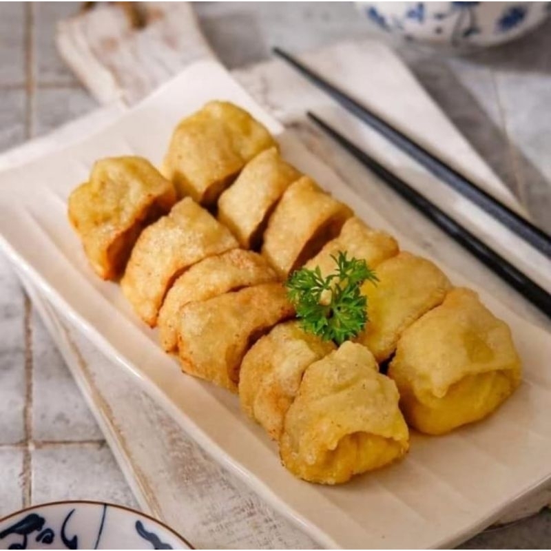 

Egg Chicken Roll Bento Frozen Isi 18 Pcs