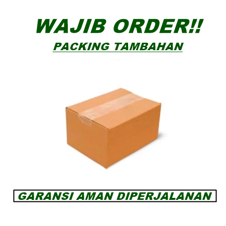 

WAJIB ORDER!! PACKING KARDUS TAMBAHAN PRODUK AMAN DIPERJALANAN GARANSI UANG KEMBALI